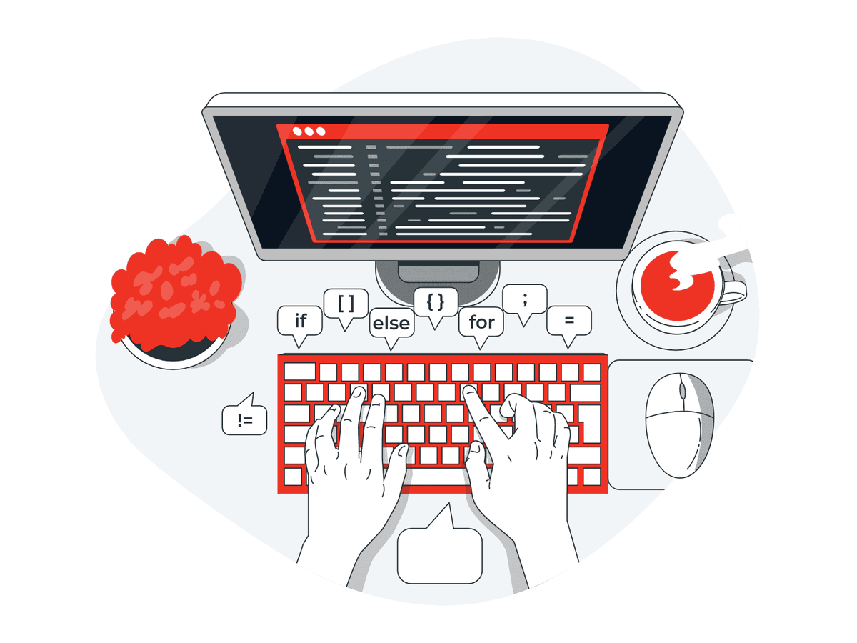 <p><span style="color:hsl(4, 86%, 54%);">Custom Web Development</span> Solutions for Your Business Ideas</p>