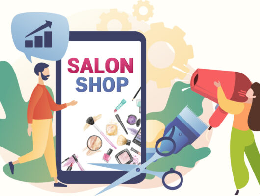 Salon shop mobile app
