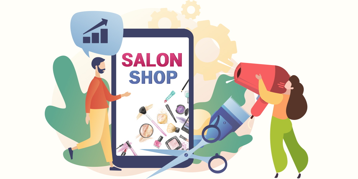 Salon shop mobile app