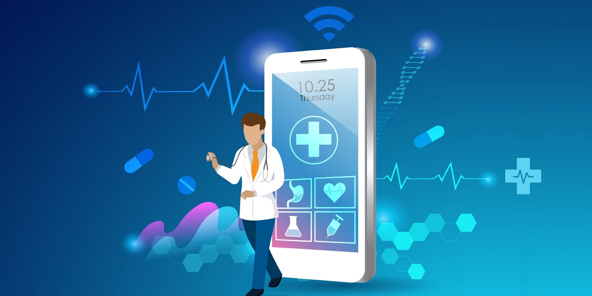 Impact of mobile health app