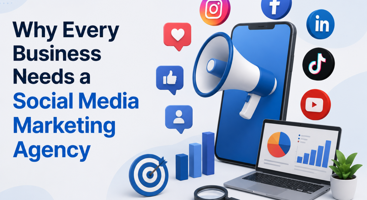 Top 5 reasons why business needs social media marketing agency